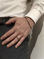 Vicenza - Piazzetta Palladio 2 - Ring Zancan Man Eternity Titanium in Titanium ETA116G-24 - ETA116G-24